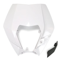 Plaque phare - Blanc - UFO KTM EXC EXC-F 2009-2013