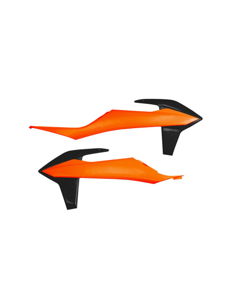 Ouies de radiateur - Orange Noir - UFO KTM SX SX-F 2019-2022