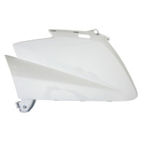 Carénage tablier avant maxiscooter Yamaha 530 TMax 2012-2014 Blanc brillant Gauche