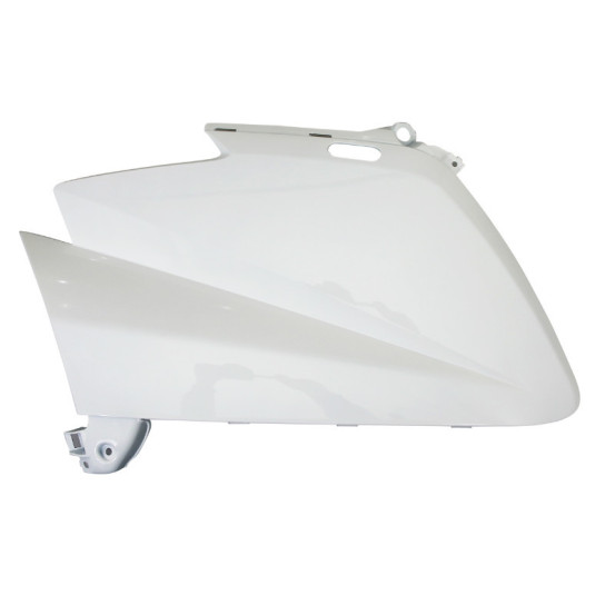 Carénage tablier avant maxiscooter Yamaha 530 TMax 2012-2014 Blanc brillant Gauche