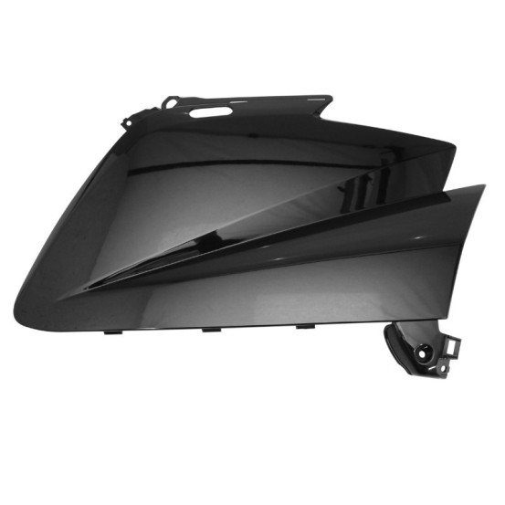 Carénage tablier avant maxiscooter Yamaha 530 TMax 2012-2014 Noir brillant Droit