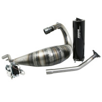 Pot d'échappement Voca Cross Rookie Sherco 50 SM-R/SE-R (passage haut - silencieux Aluminium Noir)