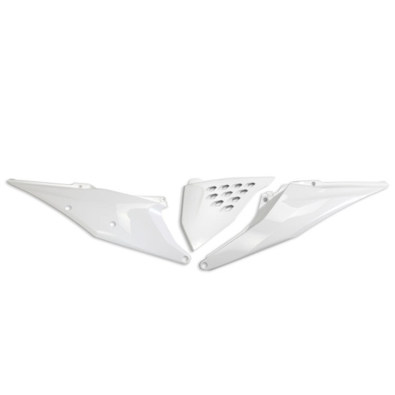 Plaques latérales - Blanc - UFO KTM SX SX-F 2019-2022