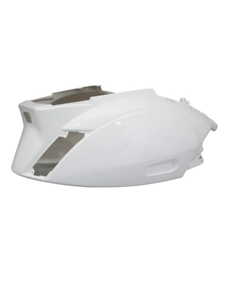 Carénage coque arrière scooter Piaggio 50 Zip après 2000 Blanc brillant (monocoque)