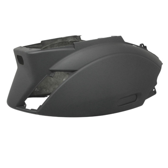 Carénage coque arrière scooter Piaggio 50 Zip après 2000 Noir mat (monocoque)