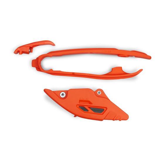 Kit guide chaîne + patin - Orange - UFO KTM SX SX-F 2023-2026