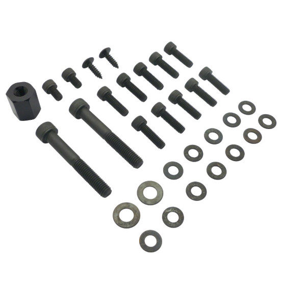 Vis de kit carénages/capotage Replay Acier pour MBK 50 Booster/Yamaha 50 BWS Noir