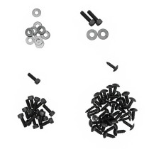 Vis de kit carénages/capotage Replay Acier pour MBK 50 Nitro/Yamaha 50 Aerox 1997-2012 Noir