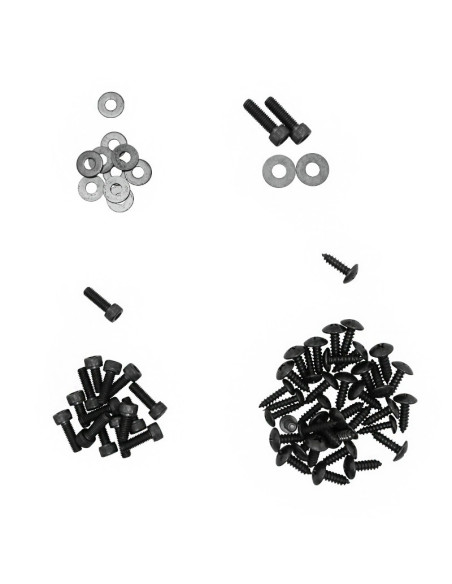 Vis de kit carénages/capotage Replay Acier pour MBK 50 Nitro/Yamaha 50 Aerox 1997-2012 Noir