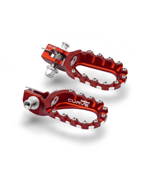 Repose pied S3 PARTS Punk Rouge HUSQVARNA TBI FE TC FC 2023 - 2026