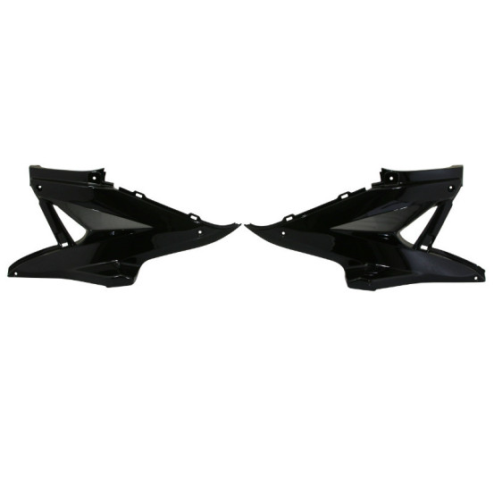 Carénage capot moteur scooter MBK 50 Nitro/Yamaha 50 Aerox 1997-2012 Noir brillant