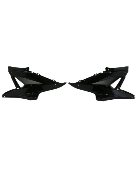 Carénage capot moteur scooter MBK 50 Nitro/Yamaha 50 Aerox 1997-2012 Noir brillant