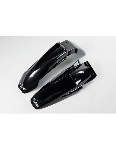 Kit Gardes boues Avant + Arrière - Noir - UFO KTM SX SX-F 2000-2002