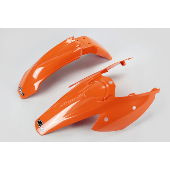 Kit Gardes boues Avant + Arrière - Origine - UFO KTM SX SX-F 2004-2006