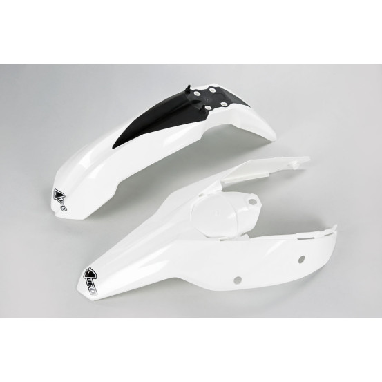 Kit Gardes boues Avant + Arrière - Blanc - UFO KTM SX SX-F 2007-2010