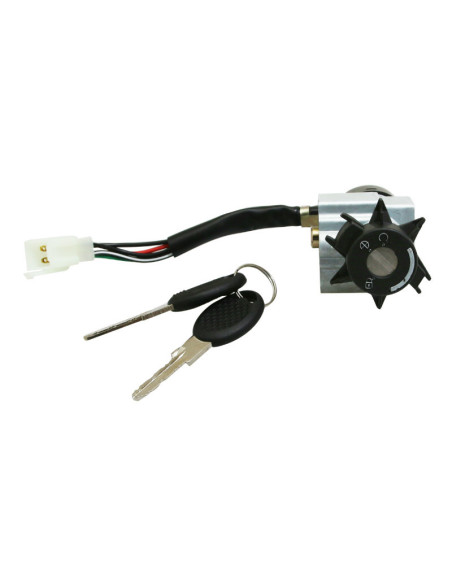 Contacteur à clé Peugeot 50 Ludix 10 pouces (sans serrure de selle)