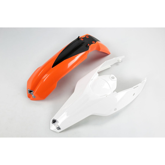 Kit Gardes boues Avant + Arrière - Origine 2011 - UFO KTM EXC EXC-F 2009-2011