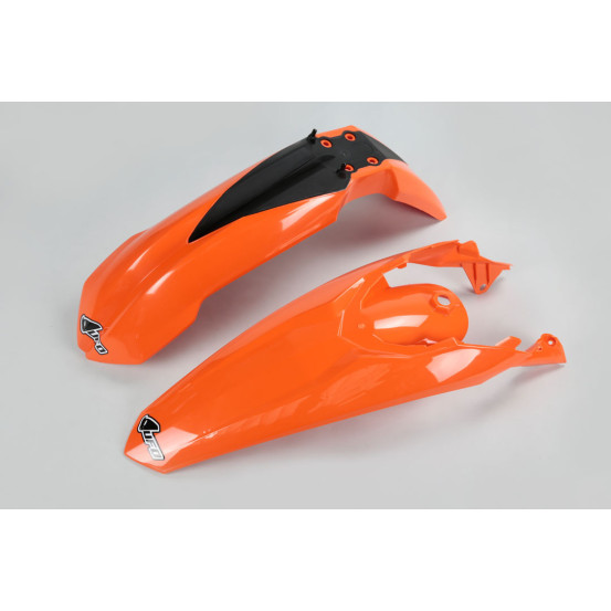 Kit Gardes boues Avant + Arrière - Origine - UFO KTM EXC EXC-F 2012-2013