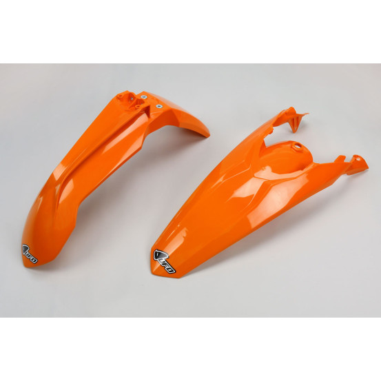 Kit Gardes boues Avant + Arrière - Origine - UFO KTM EXC EXC-F 2014-2016
