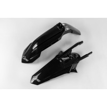 Kit Gardes boues Avant + Arrière - Noir - UFO KTM 85 SX 2018-2024