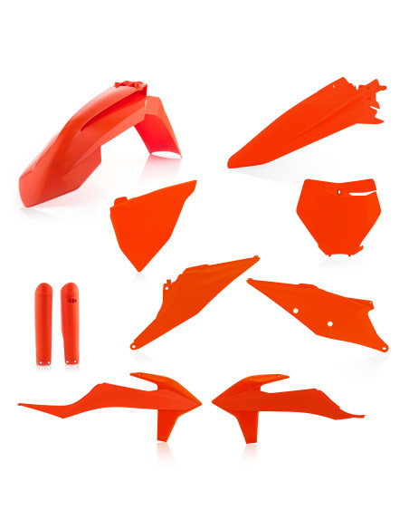 Kit plastiques complet - Orange - ACERBIS KTM 125/250 SX 2019 250/350/450 SXF 2019