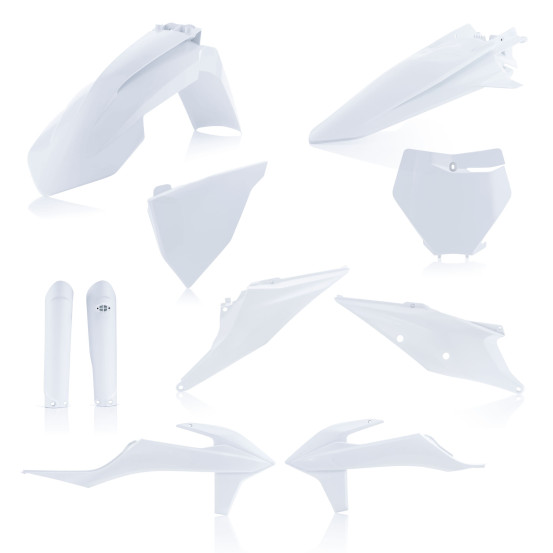 Kit plastiques complet - Blanc 2 - ACERBIS KTM SX-SXF 2019-2022