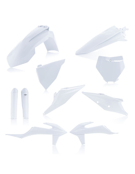 Kit plastiques complet - Blanc 2 - ACERBIS KTM SX-SXF 2019-2022