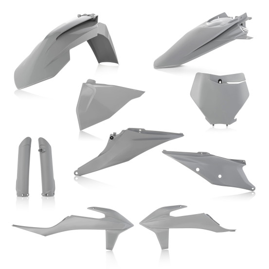 Kit plastiques complet - Gris - ACERBIS KTM 125/250 SX 2019 250/350/450 SXF 2019