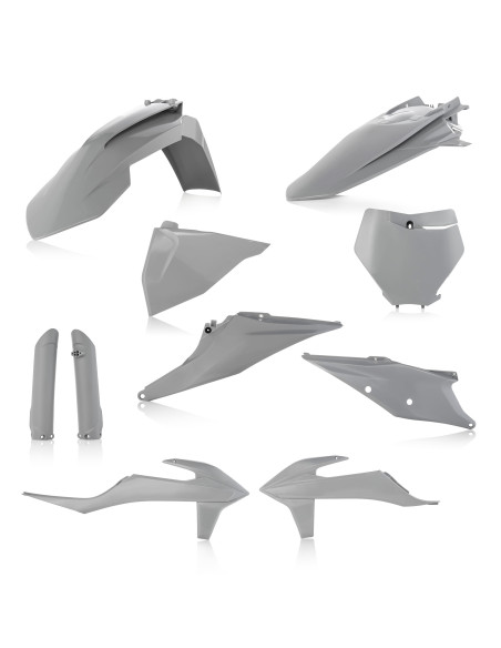 Kit plastiques complet - Gris - ACERBIS KTM 125/250 SX 2019 250/350/450 SXF 2019