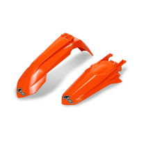 Kit Gardes boues Avant + Arrière - Orange - UFO KTM SX SX-F 2019-2022