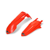 Kit Gardes boues Avant + Arrière - Néon Orange - UFO KTM SX SX-F 2019-2022