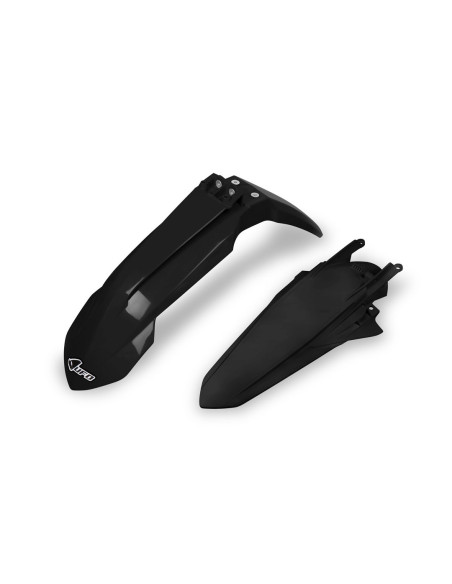 Kit Gardes boues Avant + Arrière - Noir - UFO KTM EXC EXC-F 2020-2021