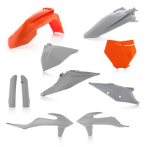 Kit plastiques complet - Gris - ACERBIS KTM 125/250 SX 2019 250/350/450 SXF 2019