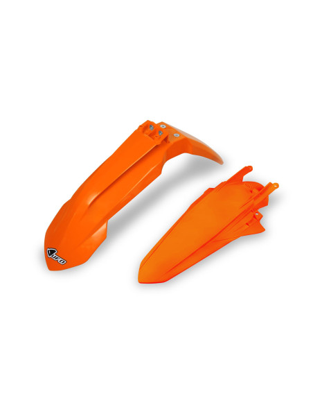 Kit Gardes boues Avant + Arrière - Orange - UFO KTM EXC EXC-F 2020-2021