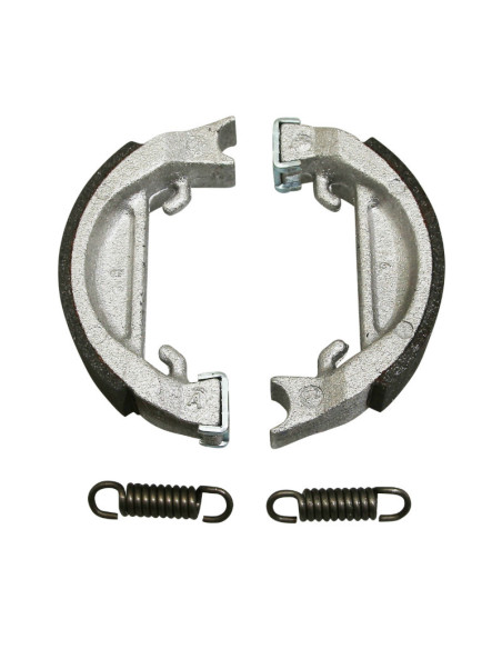Mâchoires de frein POLINI AV/AR 80x18mm mobylette Peugeot 103/MBK/Motobécane