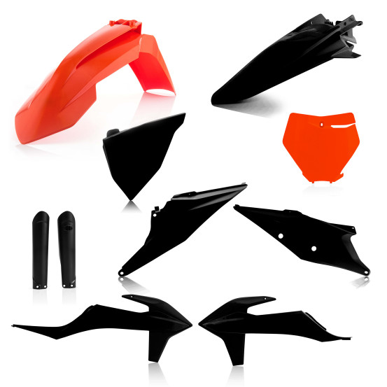 Kit plastiques complet - Noir - ACERBIS KTM 125/250 SX 2019 250/350/450 SXF 2019