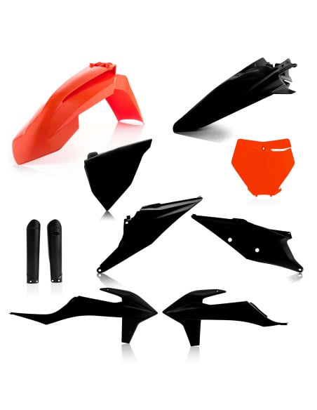 Kit plastiques complet - Noir - ACERBIS KTM 125/250 SX 2019 250/350/450 SXF 2019