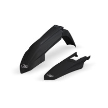 Kit Gardes boues Avant + Arrière - Noir - UFO KTM SX SX-F 2023-2026