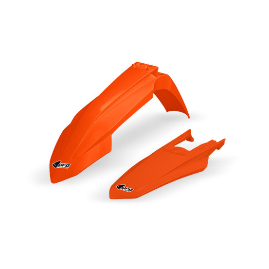 Kit Gardes boues Avant + Arrière - Orange - UFO KTM SX SX-F 2023-2026