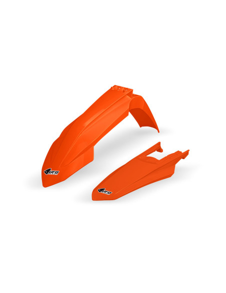 Kit Gardes boues Avant + Arrière - Orange - UFO KTM SX SX-F 2023-2026