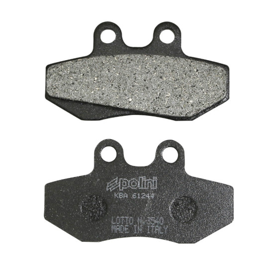 Plaquettes de frein avant POLINI Organique 50 Derbi Senda DRD Rieju MRX Spike Peugeot XR6 Beta RR Aprilia 125 Pegaso