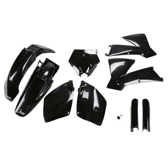 Kit plastiques complet - Noir - UFO KTM SX SX-F 2003