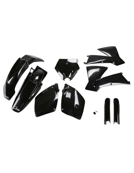 Kit plastiques complet - Noir - UFO KTM SX SX-F 2003