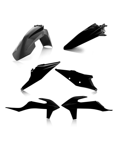 Kit plastiques - Noir - ACERBIS KTM 125/250 SX 2019 250/350/450 SXF 2019