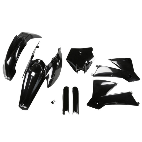 Kit plastiques complet - Noir - UFO KTM SX SX-F 2004