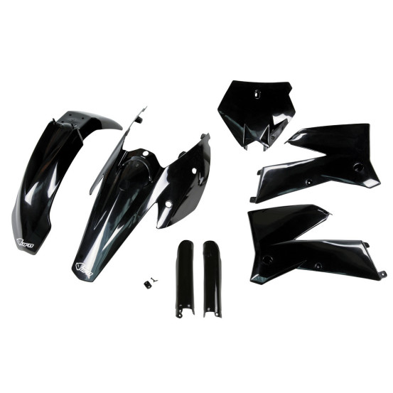 Kit plastiques complet - Noir - UFO KTM SX SX-F 2005-2006