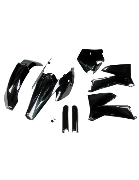 Kit plastiques complet - Noir - UFO KTM SX SX-F 2005-2006