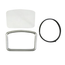 Kit vitre + joint + entourage de compteur rectangulaire MBK/Motobécane AV88