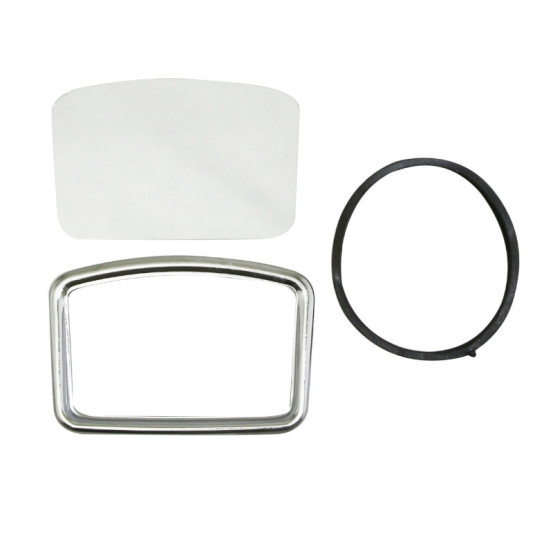 Kit vitre + joint + entourage de compteur rectangulaire MBK/Motobécane AV88