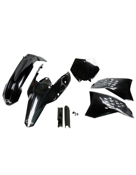 Kit plastiques complet - Noir - UFO KTM SX SX-F 2007-2010